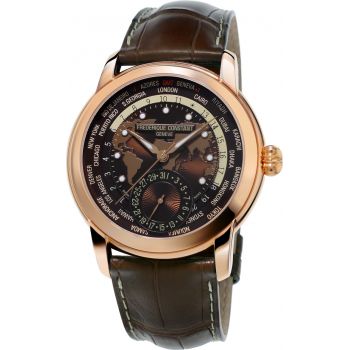 Frederique Constant Worldtimer FC-718BRWM4H4