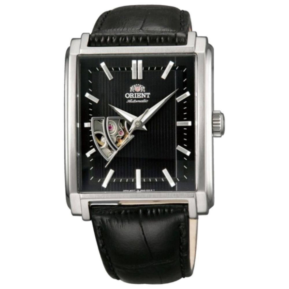 Черные прямоугольные часы. Orient dbad004b. Часы Orient dbad001b. Наручные часы Orient fdbad001b Automatic. Часы наручные мужские Orient fdbad004b.